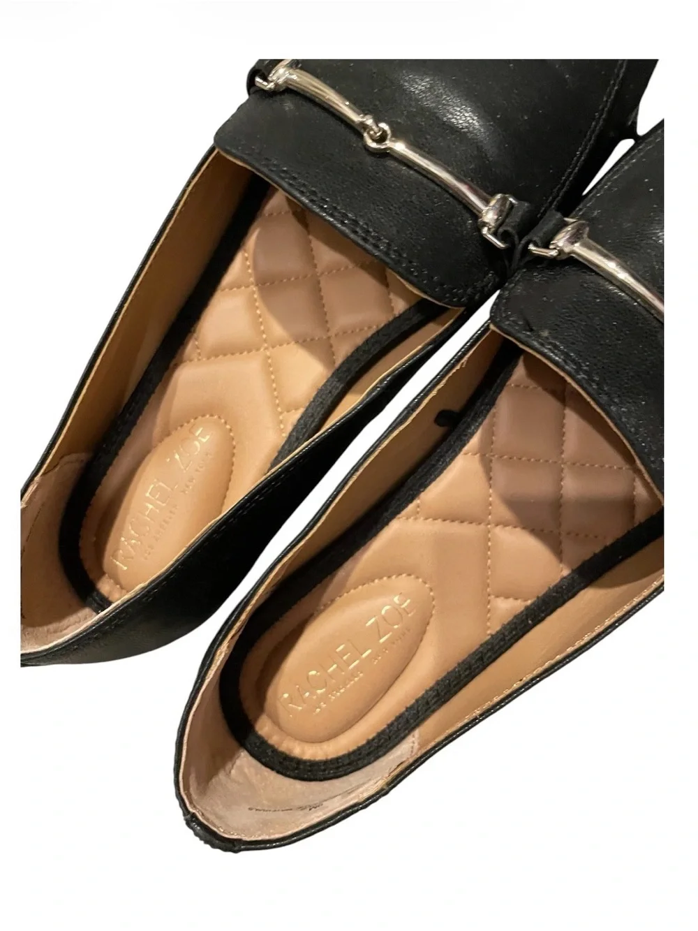 Rachel Zoe black leather